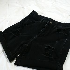 AE super hi rise shorts